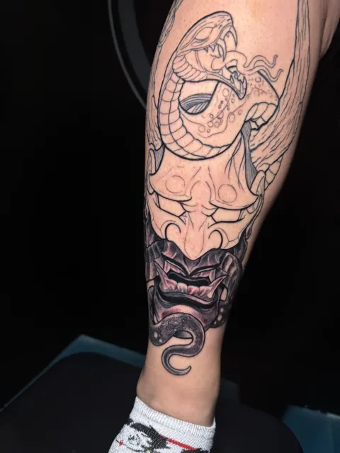 Martin G. Delgado tattoo portfolio piece 1