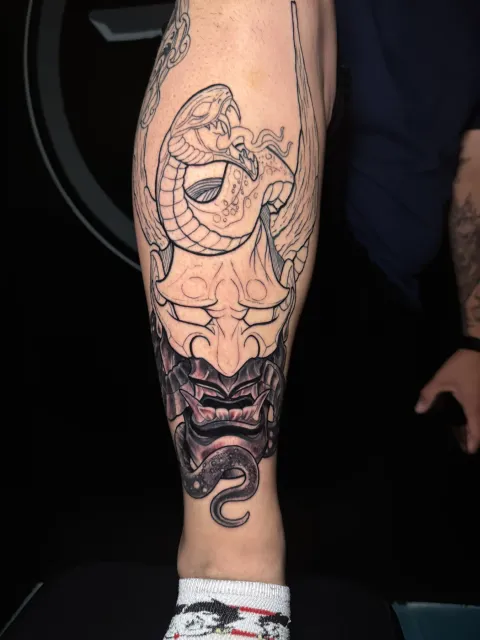 Martin G. Delgado tattoo portfolio piece 2