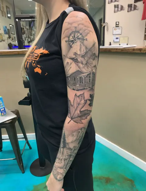 Aaron Slachter tattoo portfolio piece 90